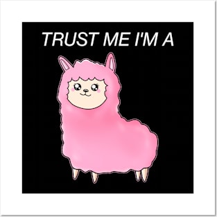 Trust Me Alpaca Posters and Art